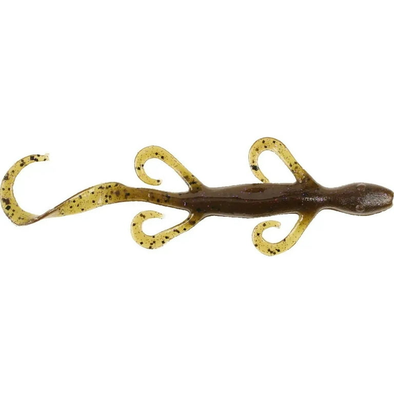 Zoom 002045-SP Lizard 6 Inch Fishing Lure 9 Per Package White Pearl