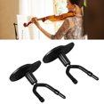 thumbnail image 1 of Violin Hanger Hook,Double Head Adjustable Wall Mounted Violin Viola Hanger With Anti Slip Rubber Pad, 1 of 8