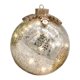 thumbnail image 4 of Bola navideña de cristal con luz LED, decoración navideña, luz de Año Nuevo Blanco, 4 of 9