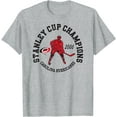 thumbnail image 1 of T-Shirt Gris Carolina Hurricanes Stanley Cup Champions 2006 - comme sur l'Image - 2TG, 1 of 2