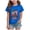 Blue, variant on Zshosam Girls USA Shirt Kids 250 Years American 250th Anniversary USA Us Flag 4th of July T-Shirt Size 7T 8T,(Blue 7-8 Years)