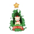 thumbnail image 1 of Estatua de resina Strade Fareast Limited con adorno navideño con luz Oso, 1 of 8