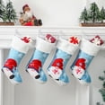 thumbnail image 3 of Medias De Navidad Calcetines De Papá Noel Sin Rostro Bolsa De Dulces Para Chimenea Decoración De Fiesta De Navidad Monstrate HA037857-00, 3 of 6
