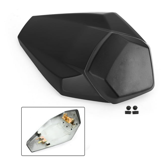 Motorcycle Rear Seat Fairing Cover Cowl Fit for Kawasaki ZX6R 2019-2024 Black