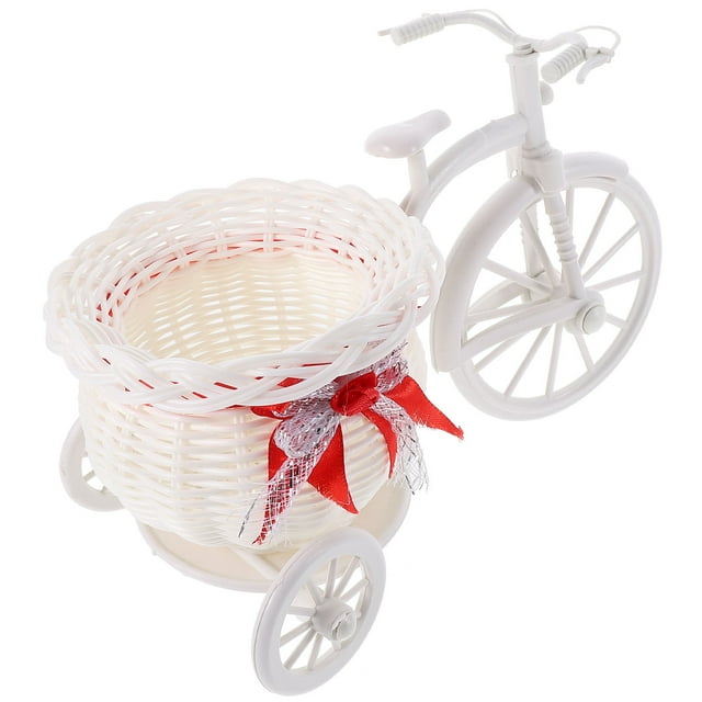 STRANDCHIC Paniers d'Artisanat en Forme de Tricycle Multicolores PP Lot de 1