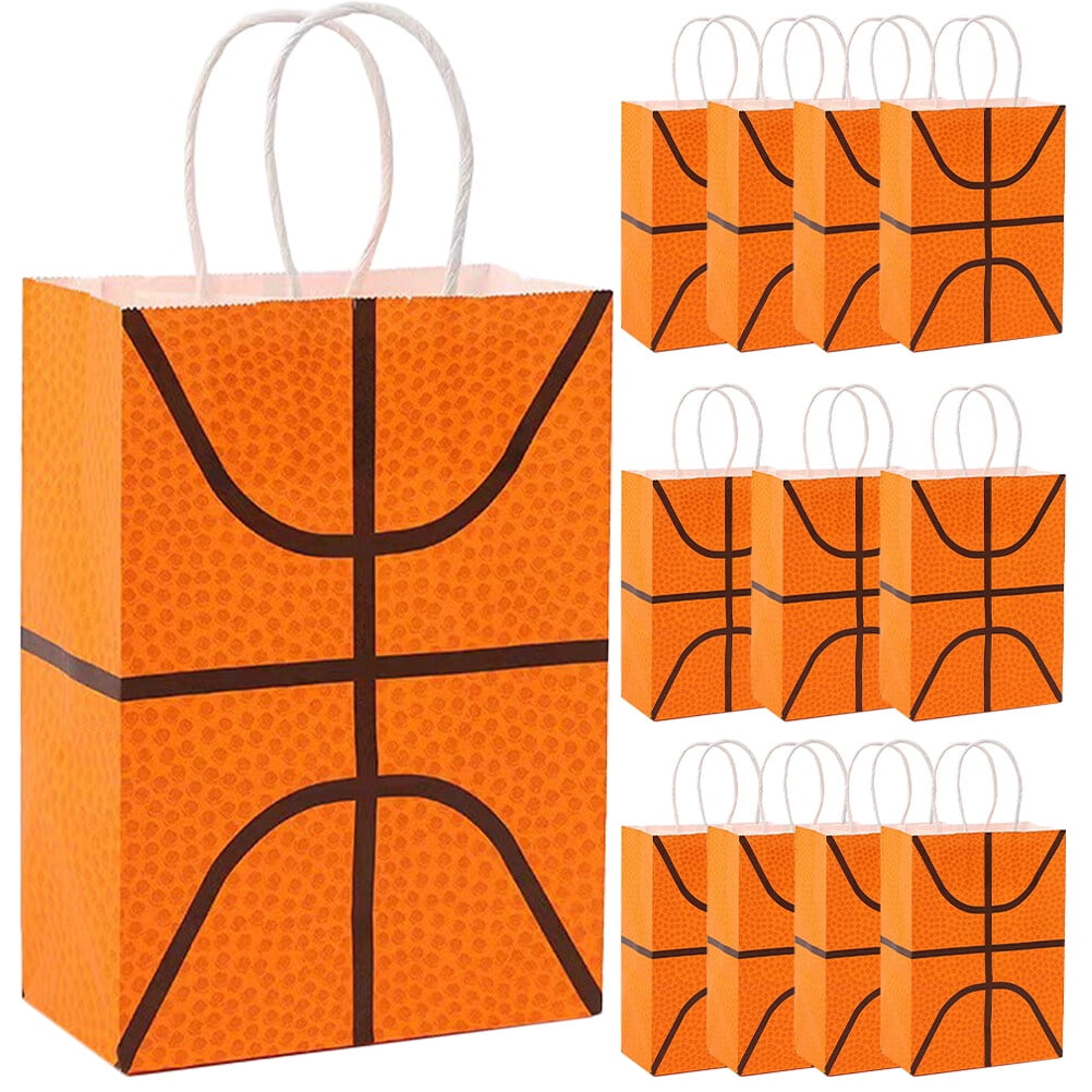  30 Pcs Basketball Party Bags Baseball Gift Goodie Favor Bags  Basketball Treat Candy Goody Bags Party Decorations Basketball Birthday Bag  with Handle for Kids Basketball Theme Birthday Party Supplies : Toys