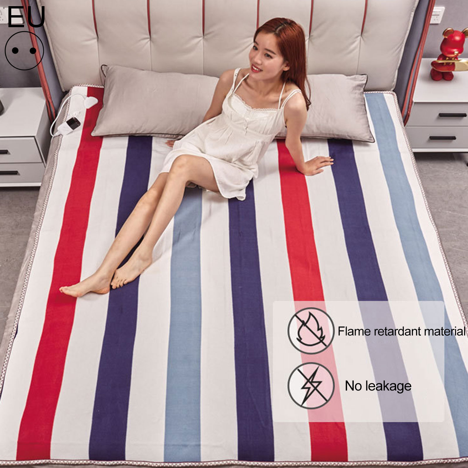 fleece electric blanket double