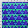 thumbnail image 4 of oneOone Cotton Poplin Twill Blue Fabric Geometric Sewing Craft Projects Fabric Prints By Yard 56 Inch Wide, 4 of 4