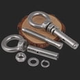 thumbnail image 3 of Expansion Bolts Rawl, Anchor Bolt,304 Stainless Steel Expansion Screw Hook Eyebolt Expansion Bolt Loop Swing Hook M6 M8 M10-M20(1pcs)(Length:50mm,Size:M10) (Color : 1 (Color : 50mm) (Color : 100mm, 3 of 4
