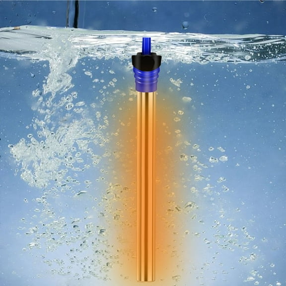 7.4in Heating Rod for Fishes Tank, Heating Rod, Constant Temperature Explosionproof Heating Rod, Fishes Winter Supplys, Lightweight and Durables(D)