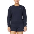 thumbnail image 1 of Fila Stina Women's Fleece Lined Crewneck Athletic Pullover Sweatshirt, 1 of 3