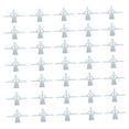 thumbnail image 4 of 250PCS Gypsum Board Aircraft Type Expansion Tube Hollow Bulge Plug (White M8X38), 4 of 8