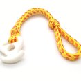 thumbnail image 3 of Graflsoa Durable Polyethylene Tow Rope Connector for Water Sports, 55cm, High Tensile Strength, Yellow/Black Design, Fits Up to 6000lb Ropes, 3 of 5