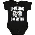 thumbnail image 3 of Inktastic Leveling Up to Big Sister Girls Baby Bodysuit, 3 of 5