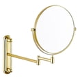 thumbnail image 1 of Personal Makeup Mirror Vanity Mirror With Lights Wall-mounted Telescopic Folding Beauty Makeup Mirror ,Widely Use, 1 of 3