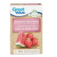 thumbnail image 1 of Great Value Strawberry Watermelon Naturally Flavoured Drink Mix 63G, 1 of 2