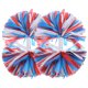 thumbnail image 1 of 2 piezas Cheer pomm pomm espíritu metálico espíritu animador accesorios de animadores de pomm, 1 of 5