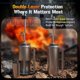 thumbnail image 3 of Antorcha antigoteo GuardFlow de hierro fundido con doble fondo, 5 litros, color plateado, 3 of 9
