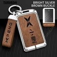 thumbnail image 3 of Zinc alloy+leather Key Case Protective Shell Car Accessories For Xpeng Xiaopeng Card Key Case P7 G6 G9 G3i P5 G3, 3 of 17