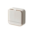 thumbnail image 1 of Jabonera con tapa abatible, sin taladros, para montar en la pared. Jabonera con tapa abatible y autodrenante para el baño, la bañera y la cocina. Organizador de jabones que ahorra espacio, 1 of 6