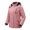 Pink, variant on Women's Winter Coats Snow Ski Jacket Waterproof Windproof Faux Fur Lined Winter Jacket Parka, Black L