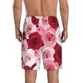 thumbnail image 4 of Lsque Rose Mens Sleep Pajama Shorts,Short Pajama Pants, Cotton Ultra-Soft Knit-Small, 4 of 9