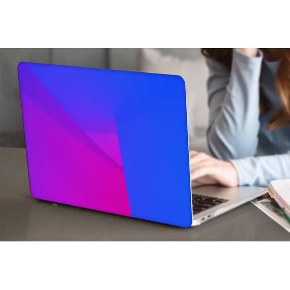 KSK KAISHEK Only for New MacBook Air 13" Case 2022 - 2018 Rel. Model A2337 m1/A2179/A1932, Plastic Hard Shell Case + Black Keyboard Cover, Purple series 0689