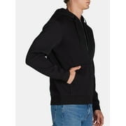 Athletic Works Men's and Big Men's Zip Up Fleece Hoodie Sweatshirt, Sizes XS-4XLT
