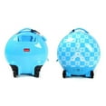 Kids Luggage RC Remote Control Walking Suitcase Compact Blue Eiffel