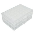 thumbnail image 1 of Soporte de almacenamiento de joyas de acrílico, caja de almacenamiento de aretes 3 Organizador de joyas de acrílico Caja de almacenamiento de aretes Máxima confiabilidad, 1 of 9
