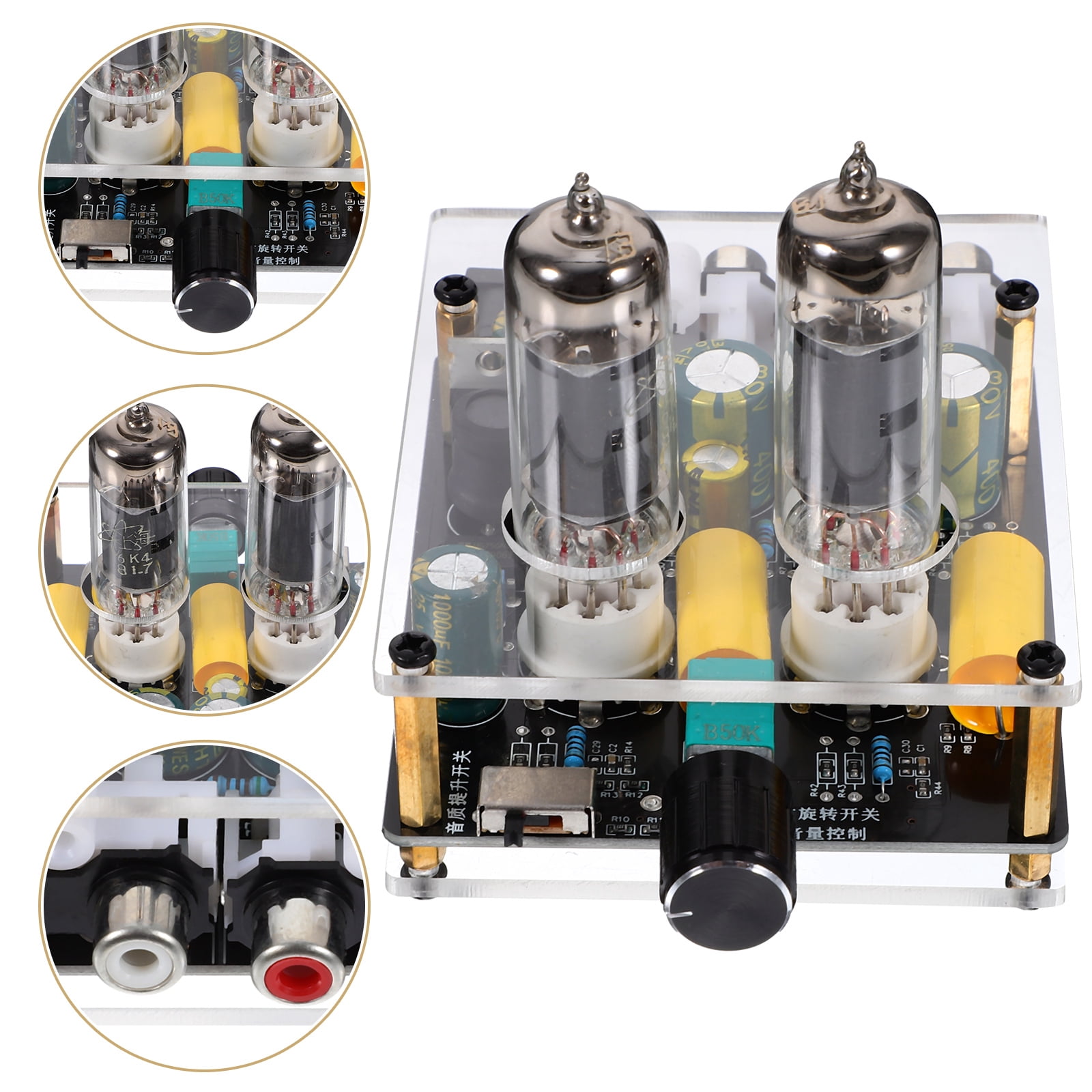 FRCOLOR Turntable Pre Amp Phono Preamp Vacuum Tube Pcb 1Set