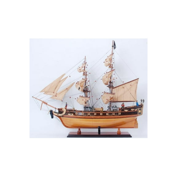 Old Modern Handicrafts Pirate Ship Small Captain Line  Fully Assembled