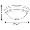 thumbnail image 3 of Spirit Collection One-Light Flush Mount, 3 of 7