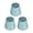 Dark Green, variant on Riousery 3PCS Cloth Lampshade Set E14 Clip On Fabric Lamp Cover Replacement for Chandelier Wall Sconce Office Home Table Bedroom Decor - Modern Pleated Dark Green Design (4.7 x 4.3 x 3.3 inches)