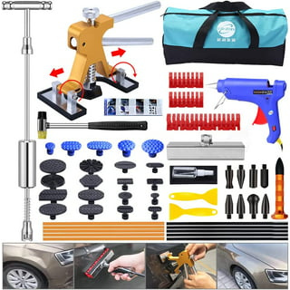 GLISTON Auto Dent Puller Kit - Adjustable Golden Dent Remover Tools  Paintless Dent Repair Kit Dent Lifter Puller for Car Large & Small Ding  Hail Dent
