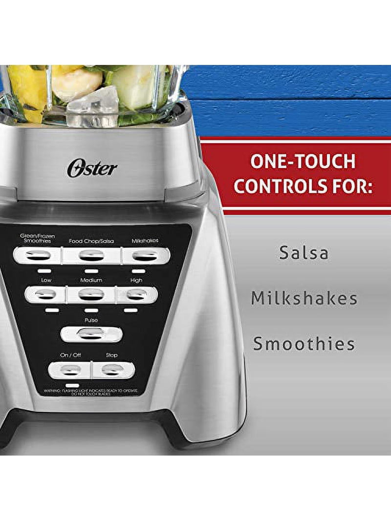 Oster Pro 1200 Blender | Powerful 7-speed Glass Jar Blender with
