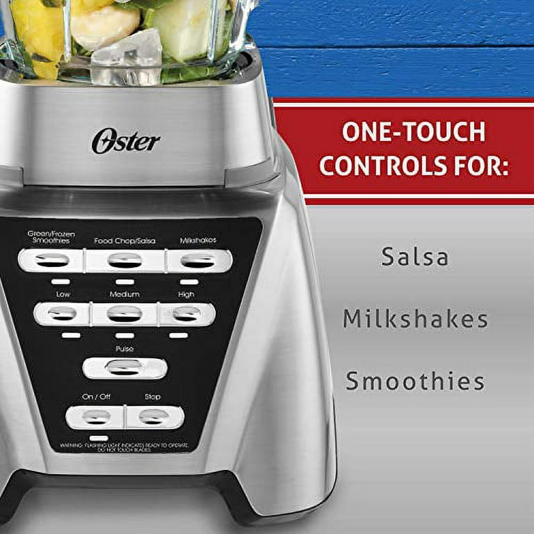 Oster Pro 1200 Blender | Powerful 7-speed Glass Jar Blender with