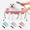 Pink, variant on Dog Grooming Hammock, Foldable 8-Hole Pet Bathing Stand