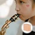 thumbnail image 2 of KAKOWELY Saxophone Col Liège 3 Pcs Saxophone Col Liège Universel Feuilles de Liège Saxophone Joint de Col Liège 2.56"X1.61"X0.08 Pouces, 2 of 5