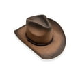 thumbnail image 2 of Ozark Trail Men's Cowboy Hat,Brown, 2 of 3