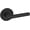 Black, variant on Baldwin 5138190PASS 5138 Passage Door Lever Set - Black