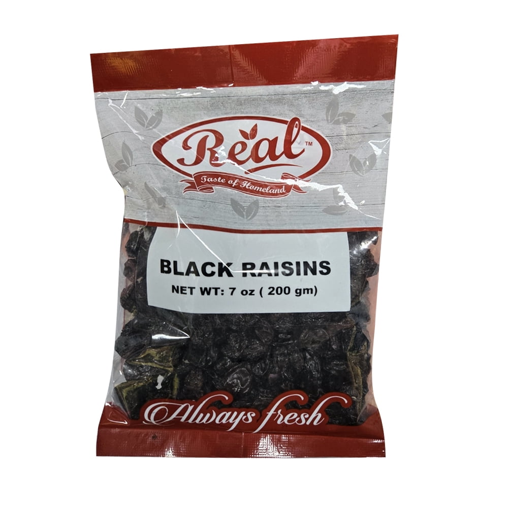 Real Black Raisins 7 oz (200g)