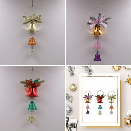 

Final Clear Out! Chrismas Bell Home Decors Liberty Bell Pendant Christmas Hanging Bell Ornaments