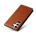 thumbnail image 4 of for iPhone 16e Wallet Case, Classic Design Premium Leather Wallet Magnetic Closure Flip Case Kickstand Card Holder Slot Shockproof Protective Cover For iPhone 16e,Brown, 4 of 6