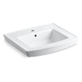 thumbnail image 2 of Kohler K-2358-4 Archer 24" Pedestal Bathroom Sink - Grey, 2 of 2