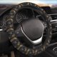 thumbnail image 5 of Balery Gothic Raven Portrait Fundas elásticas antideslizantes para volante, funda protectora universal para hombre y mujer, 15 pulgadas, accesorios para coche., 5 of 6