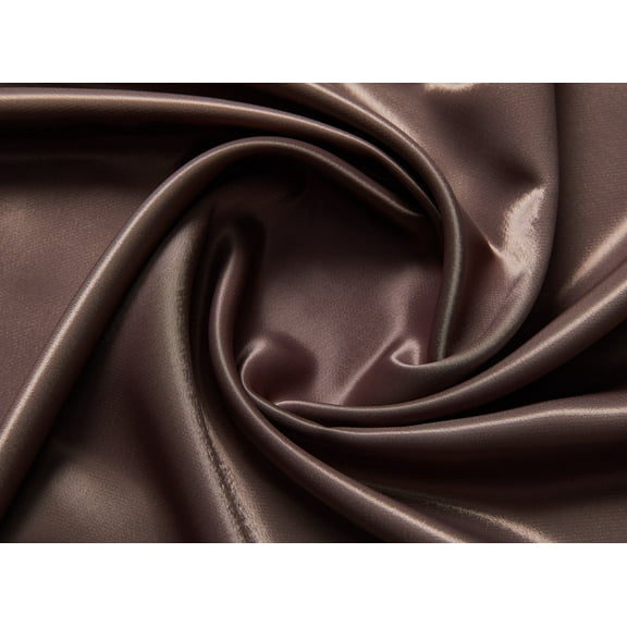 Zelouf Faille Back Satin , Sewing, DIY, Crafts Fabric by the Yard, Chocolate Pie, 3 Yard