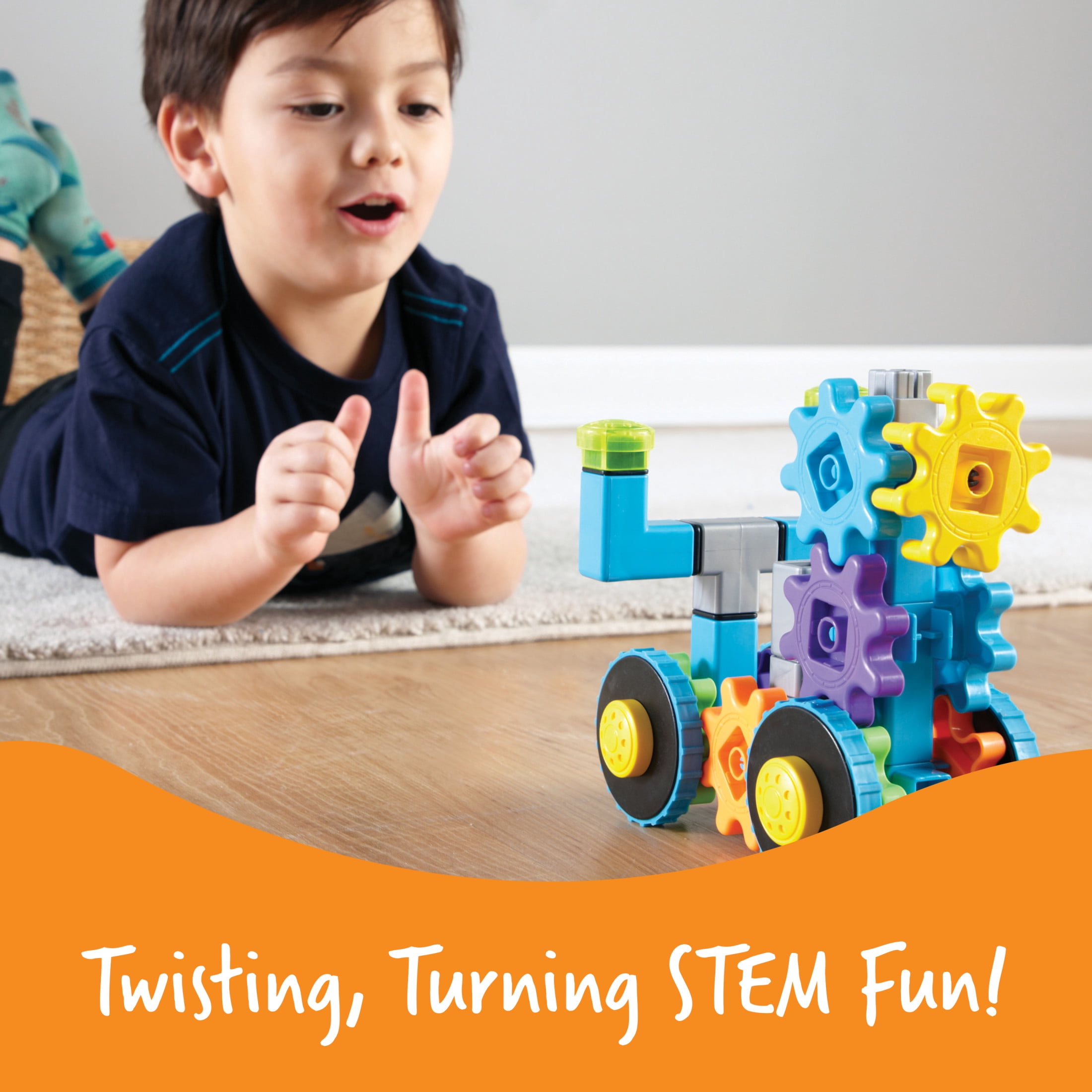 Learning Resources Gears! Gears! Gears! Rover Gears, Building Set, Ages 4+