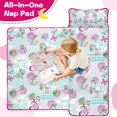 thumbnail image 4 of Pioneer Flower Floral Print Pattern Toddler Nap Mats for Kids Preschool,Sleeping Mat Bag or Kids,Toddler Sleeping Bag,Toddler Nap Mat or Daycare, 4 of 6