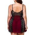 thumbnail image 4 of OQC Plus Size Lingerie Women Naughty Lace Babydoll Chemise Sleepshirts Sleepwear, 4 of 4